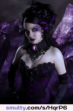 porn pics of vintage interracial banging the white wife I lust for purple things........#corset #purple #gloves #choker ...great #hair..#Sexxxy....#tele