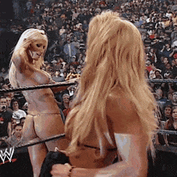 slutty brunette enjoys ass to mouth Torrie Wilson and Sable #wwe #torriewilson #sable #lesbian #kiss #GIF  #straightgirlsplaying
