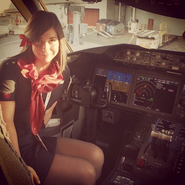 pantyless upskirt porn videos nailed hard #stewardes#cockpit#aircanada