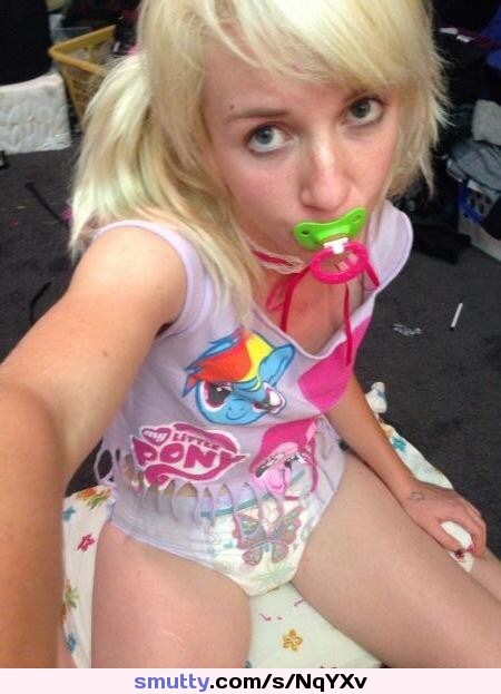 when he said he wanted to fuck her he meant now #ageplay #ddlg #abdl #adultbaby #pacifier #pullup #diapergirl #mylittlepony